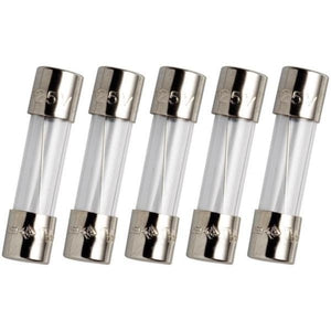 Glass Fuses | 5x20mm | Fast Blow | Pack of 5 | 6A