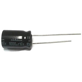 1000uF 16V Electrolytic Capacitor | Pack of 10