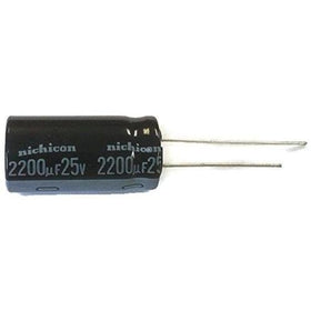 2200uF 25V Electrolytic Capacitor | Pack of 5