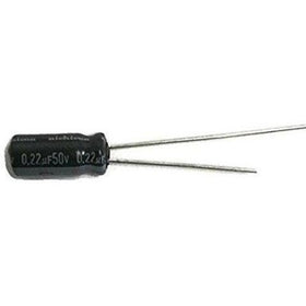 0.22uF 50V Electrolytic Capacitor | Pack of 5