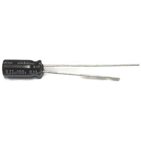 0.33uF 100V Electrolytic Capacitor | Pack of 10