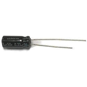 0.33uF 50V Electrolytic Capacitor | Pack of 10