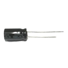 1000uF 6.3V Electrolytic Capacitor | Pack of 10