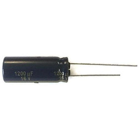 1200uF 16V Electrolytic Capacitor | Pack of 10