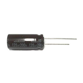 120uF 200V Electrolytic Capacitor | Pack of 1