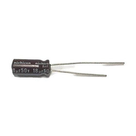 18uF 50V Electrolytic Capacitor | Pack of 10