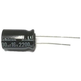 2200uF 16V Electrolytic Capacitor | Pack of 10