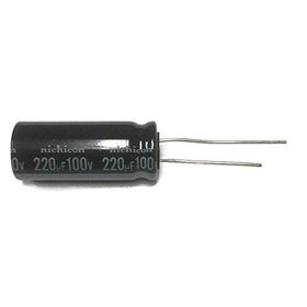 220uF 100V Electrolytic Capacitor | Pack of 5