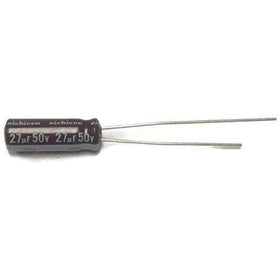 27uF 50V Electrolytic Capacitor | Pack of 10