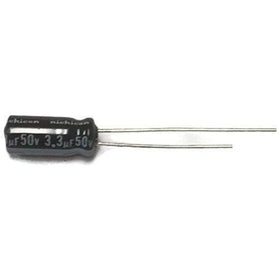 3.3uF 50V Electrolytic Capacitor | Pack of 10