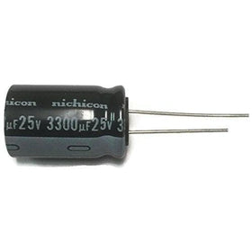3300uF 25V Electrolytic Capacitor | Pack of 2