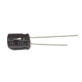 330uF 10V Electrolytic Capacitor | Pack of 10