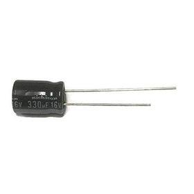 330uF 16V Electrolytic Capacitor | Pack of 10