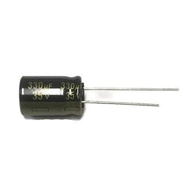 330uF 35V Electrolytic Capacitor | Pack of 10