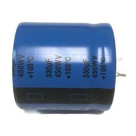 330uF 450V Electrolytic Capacitor | Pack of 1