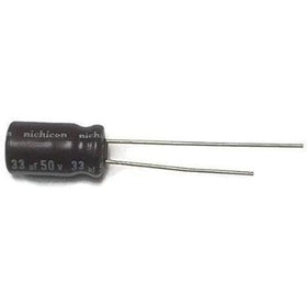 33uF 50V Electrolytic Capacitor | Pack of 10