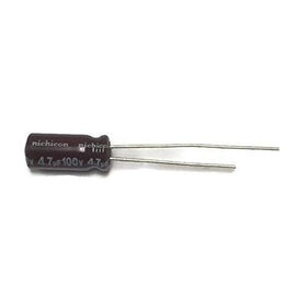 4.7uF 100V Electrolytic Capacitor | Pack of 5