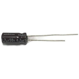 4.7uF 50V Electrolytic Capacitor | Pack of 10