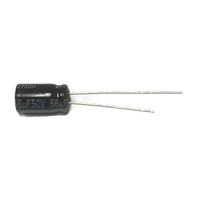 56uF 50V Electrolytic Capacitor | Pack of 10