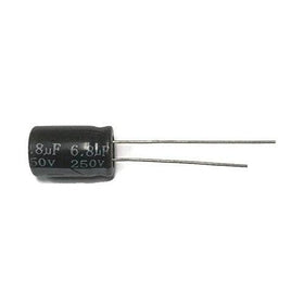 6.8uF 250V Electrolytic Capacitor | Pack of 5