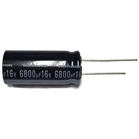 6800uF 16V Electrolytic Capacitor | Pack of 2