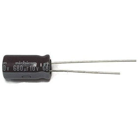 680uF 10V Electrolytic Capacitor | Pack of 10